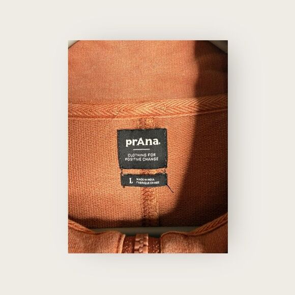 PrAna Calimero 1/2 Zip in Terra Size Large - Picture 9 of 9